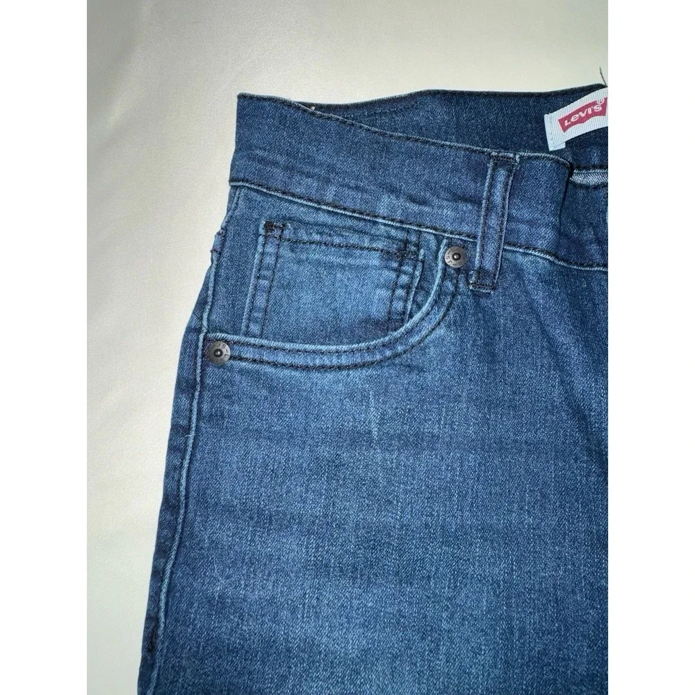 Levi's 712 Slim Jeans Women 28 Dark Wash Denim Premium Mid Rise Stretch